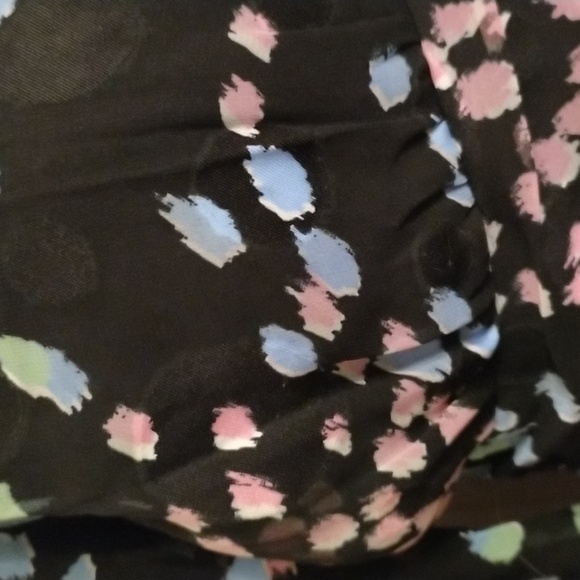 - 🌺Gorgeous ASOS Design pleated detailed dress with balloon sheer sleeves NWOT - Picture 7 of 13